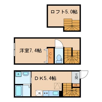 間取図 京急本線・久里浜線/南太田駅 徒歩12分 1-2階 築3年