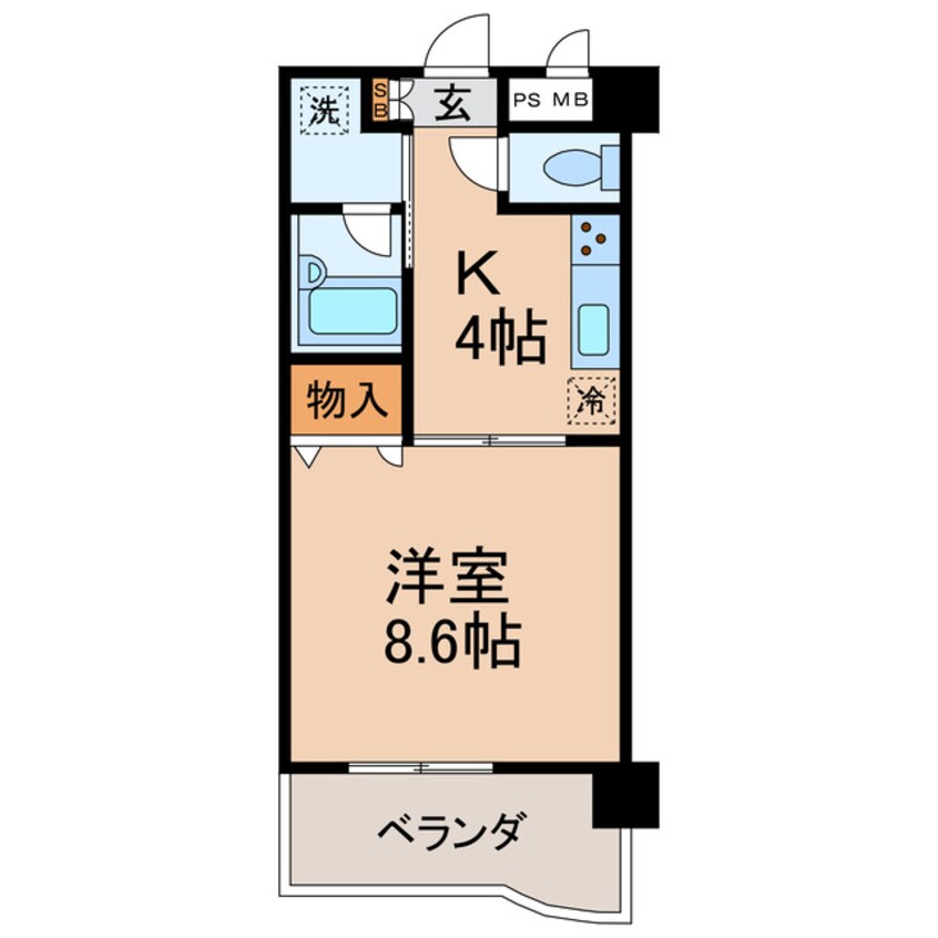 間取図 相鉄本線/上星川駅 徒歩5分 3階 築26年