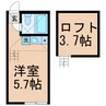 相鉄本線/西横浜駅 徒歩13分 2階 築9年 1Rの間取り