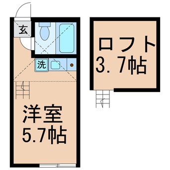 間取図 相鉄本線/西横浜駅 徒歩13分 2階 築9年