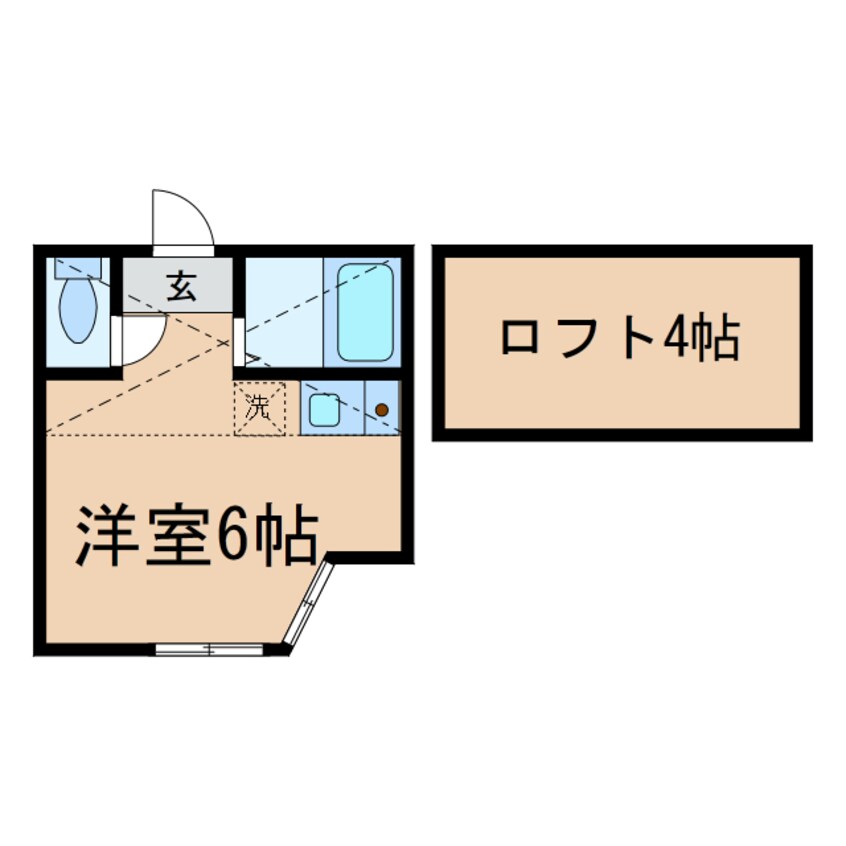 間取図 横須賀線/保土ケ谷駅 徒歩9分 1階 築3年