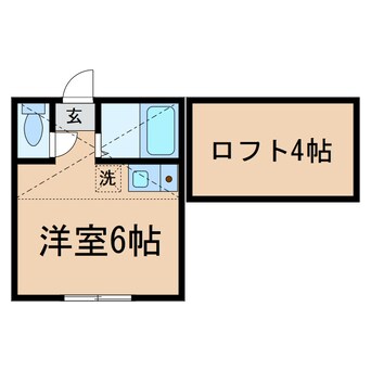 間取図 横須賀線/保土ケ谷駅 徒歩9分 1階 築3年