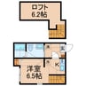 相鉄本線/西横浜駅 徒歩10分 2階 築6年 1Rの間取り