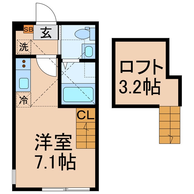 間取り図 東海道本線（首都圏）/戸塚駅 徒歩7分 1階 築5年