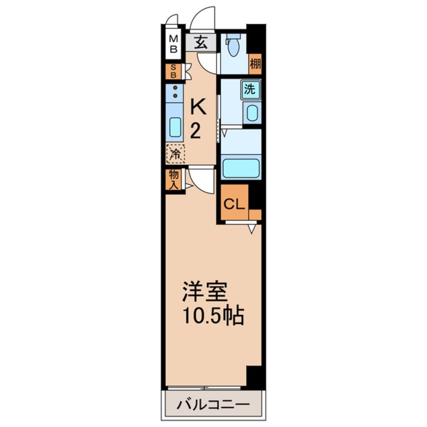 間取図 横浜市営地下鉄ブルーライン/三ツ沢上町駅 徒歩2分 1階 築21年