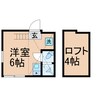 相鉄本線/上星川駅 徒歩7分 2階 築4年 1Rの間取り