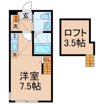 間取図 京急本線・久里浜線/南太田駅 徒歩8分 2階 築3年