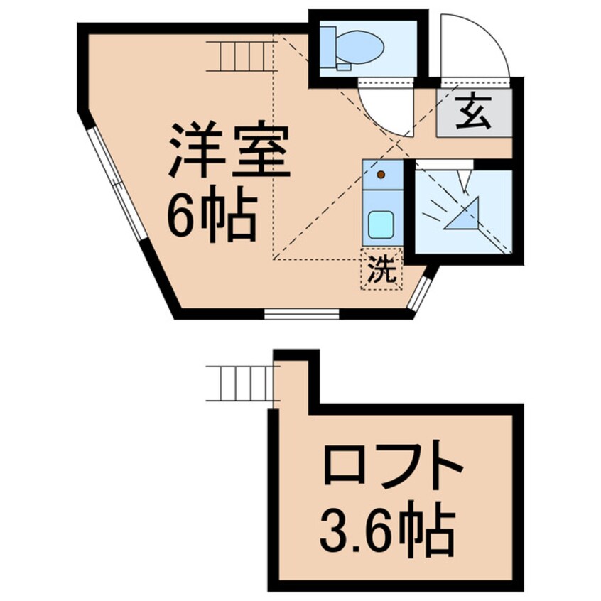 間取図 横須賀線/保土ケ谷駅 徒歩8分 1階 築4年