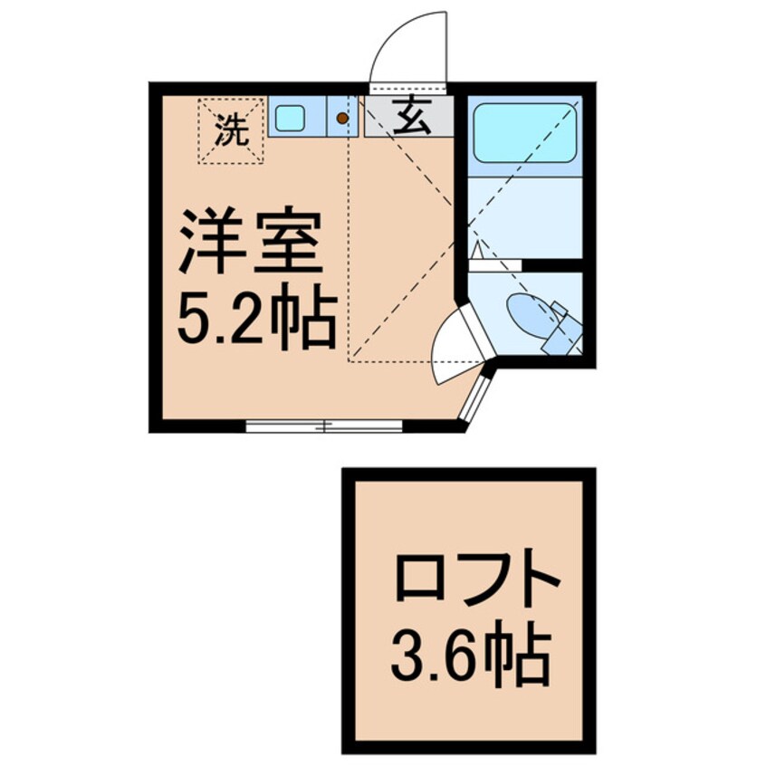間取図 横須賀線/保土ケ谷駅 徒歩7分 2階 築4年