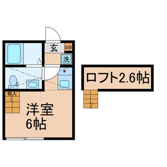 間取図 相鉄本線/西横浜駅 徒歩11分 2階 築7年