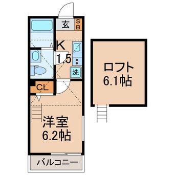 間取図 相鉄新横浜線/羽沢横浜国大駅 徒歩8分 2階 築4年