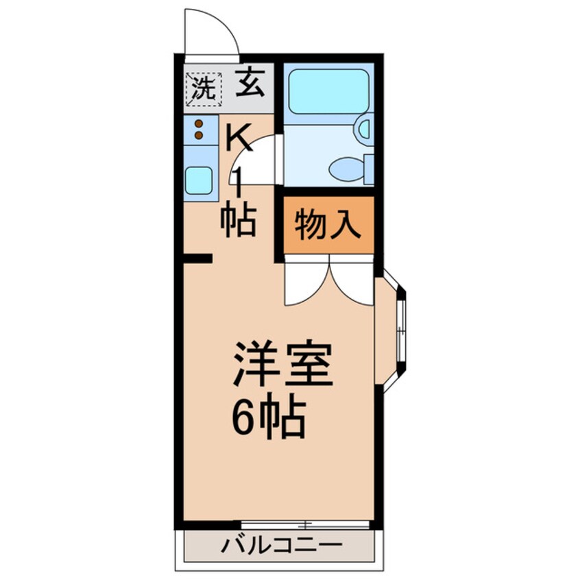 間取図 相鉄本線/上星川駅 徒歩15分 2階 築35年