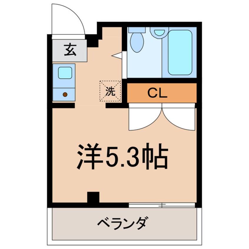 間取図 相鉄本線/天王町駅 徒歩5分 4階 築34年