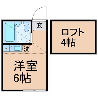 間取図 横須賀線/保土ケ谷駅 徒歩12分 2階 築5年