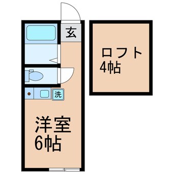 間取図 横須賀線/保土ケ谷駅 徒歩7分 1階 築4年