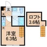 相鉄本線/西横浜駅 徒歩8分 1階 築3年 1Rの間取り