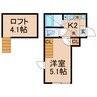 相鉄本線/西横浜駅 徒歩5分 3階 築6年 1Kの間取り