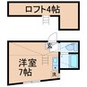 相鉄本線/和田町駅 徒歩6分 2階 築3年 1Rの間取り