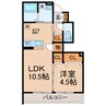 横須賀線/東戸塚駅 徒歩20分 1階 築7年 1LDKの間取り