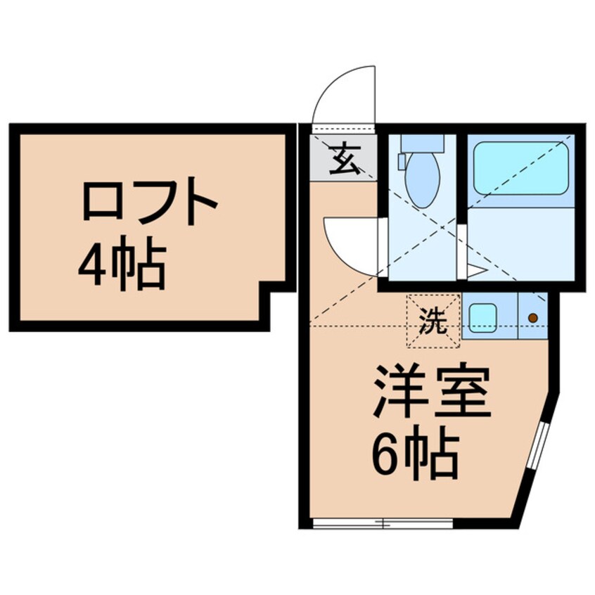 間取図 横須賀線/保土ケ谷駅 徒歩3分 1階 築2年