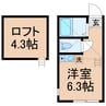 相鉄本線/星川駅 徒歩6分 1階 築4年 1Rの間取り