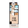 相鉄本線/天王町駅 徒歩8分 7階 築3年 1Kの間取り