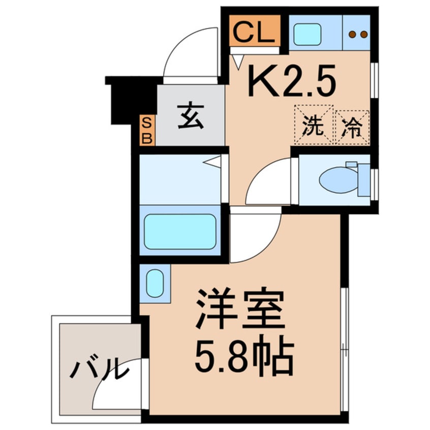 間取図 相鉄本線/和田町駅 徒歩17分 1階 築3年