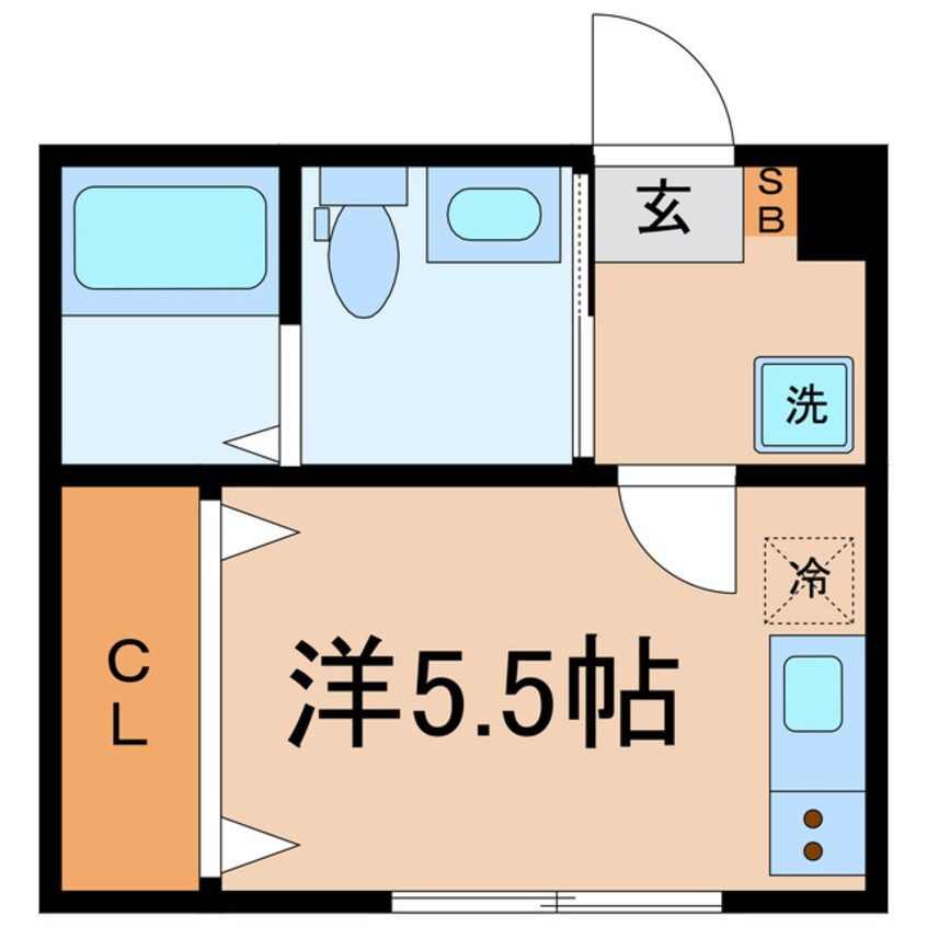 間取図 横浜市営地下鉄ブルーライン/三ツ沢上町駅 徒歩4分 2階 築2年