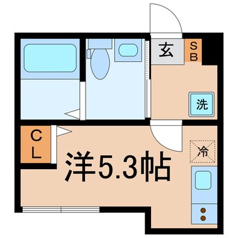 間取図 横浜市営地下鉄ブルーライン/三ツ沢上町駅 徒歩4分 3階 築1年