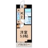 横須賀線/保土ケ谷駅 徒歩10分 6階 築3年 1Kの間取り