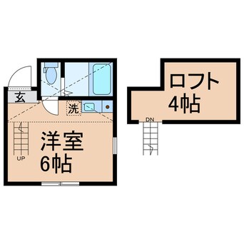 間取図 相鉄本線/星川駅 徒歩6分 2階 築1年