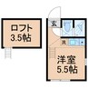 相鉄本線/星川駅 徒歩6分 2階 築浅 1Rの間取り