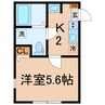 相鉄本線/上星川駅 徒歩9分 2階 築浅 1Kの間取り