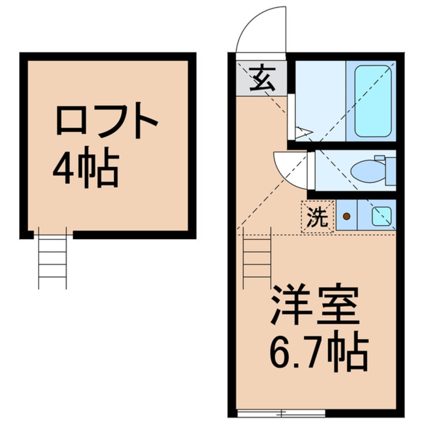 間取図 相鉄本線/上星川駅 徒歩14分 2階 築2年