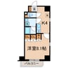 横須賀線/保土ケ谷駅 徒歩3分 6階 築浅 1Kの間取り