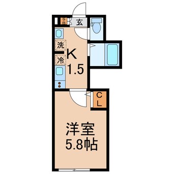 間取図 相鉄本線/星川駅 徒歩12分 1階 築1年