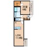 相鉄本線/天王町駅 徒歩4分 2階 1年未満 1LDKの間取り