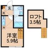 京急本線・久里浜線/井土ケ谷駅 徒歩12分 2階 築浅 1Rの間取り
