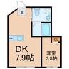 相鉄本線/星川駅 徒歩10分 2階 1年未満 1DKの間取り