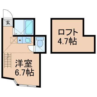間取図 相鉄本線/西横浜駅 徒歩13分 1階 築2年