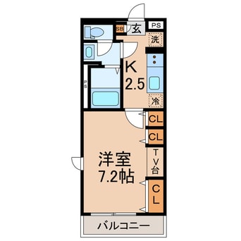 間取図 相鉄本線/和田町駅 徒歩8分 1階 築1年