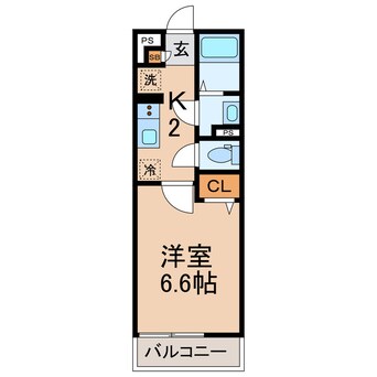 間取図 相鉄本線/和田町駅 徒歩8分 2階 1年未満