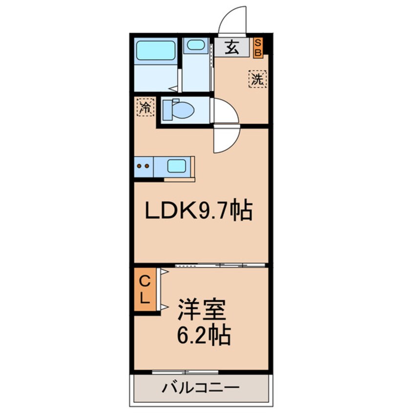 間取図 相鉄本線/和田町駅 徒歩8分 1階 1年未満