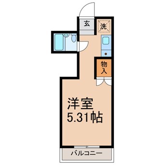 間取図 横須賀線/東戸塚駅 徒歩17分 2階 築31年