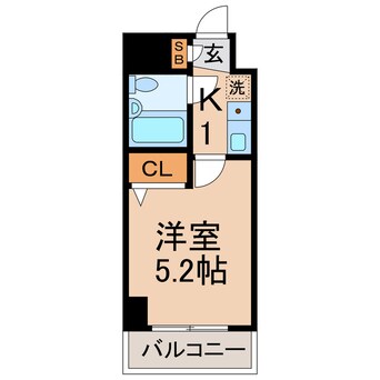間取図 相鉄本線/星川駅 徒歩7分 3階 築32年