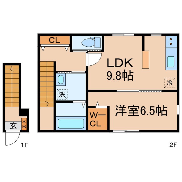 間取り図 相鉄本線/西横浜駅 徒歩14分 2階 1年未満