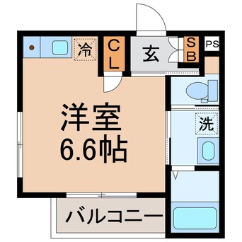 間取図 横須賀線/保土ケ谷駅 徒歩10分 3階 1年未満