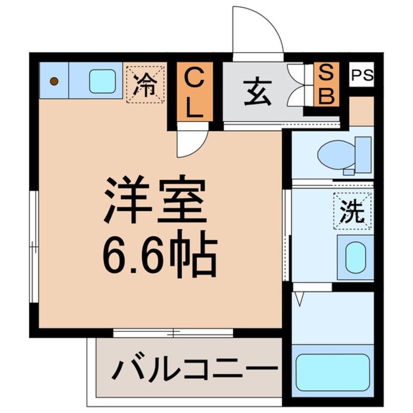 間取図 横須賀線/保土ケ谷駅 徒歩10分 3階 1年未満