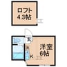 相鉄本線/星川駅 徒歩12分 2階 1年未満 1Rの間取り