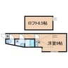 相鉄本線/星川駅 徒歩12分 2階 1年未満 1Rの間取り